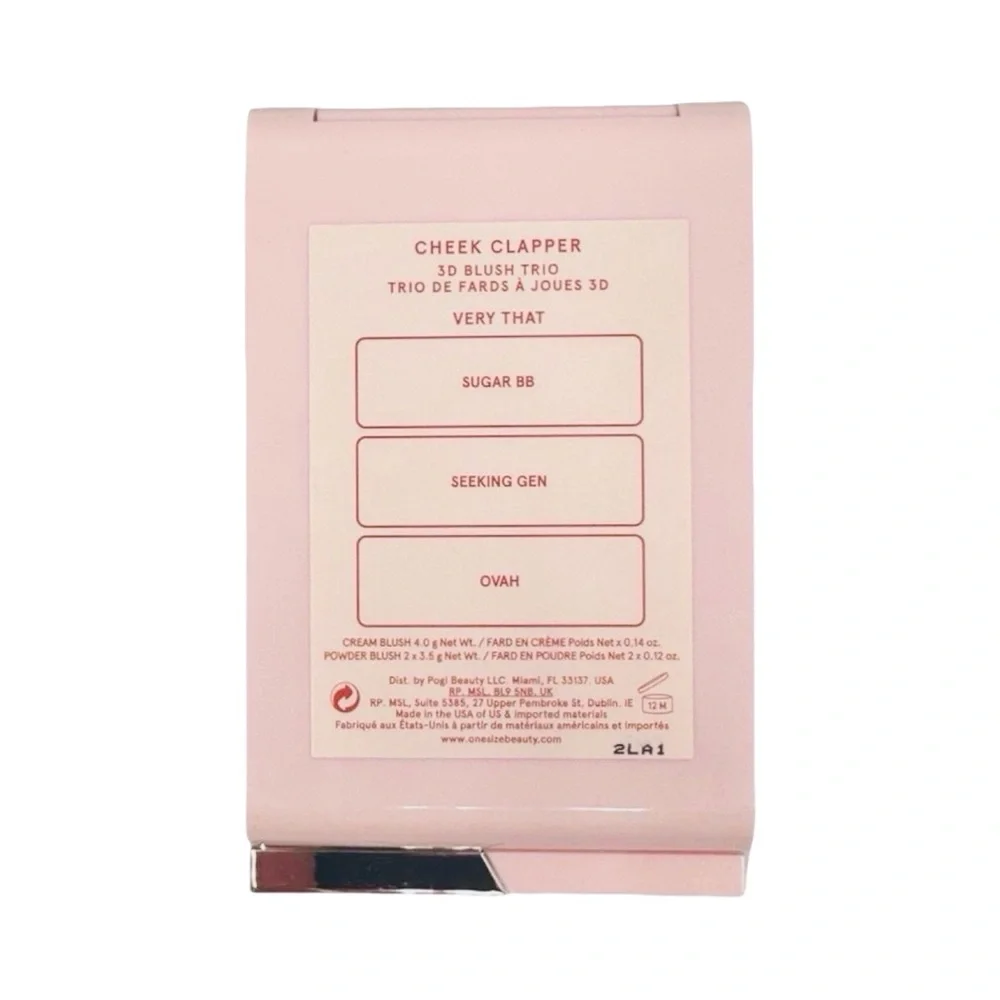 One/Size by Patrick Starrr Cheek Clapper 3D Blush Trio Palette - Very That